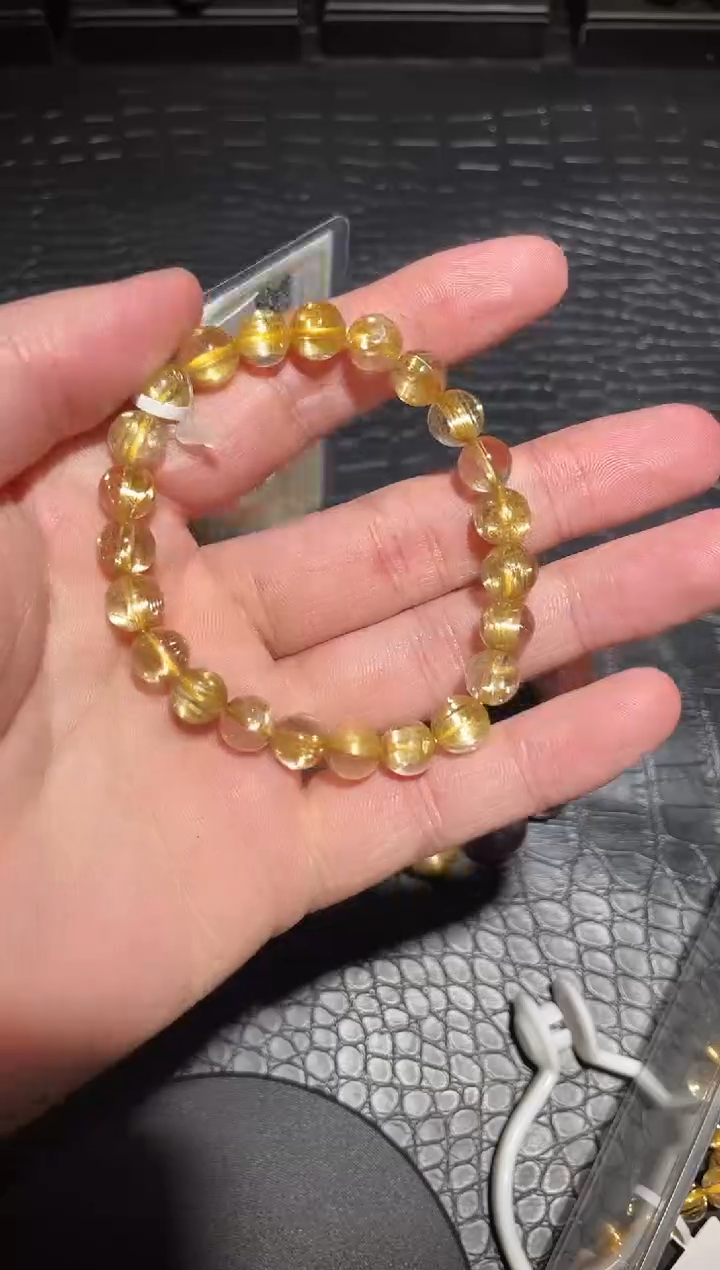 【闪购商品】水晶手链未镶嵌钛晶单圈A8