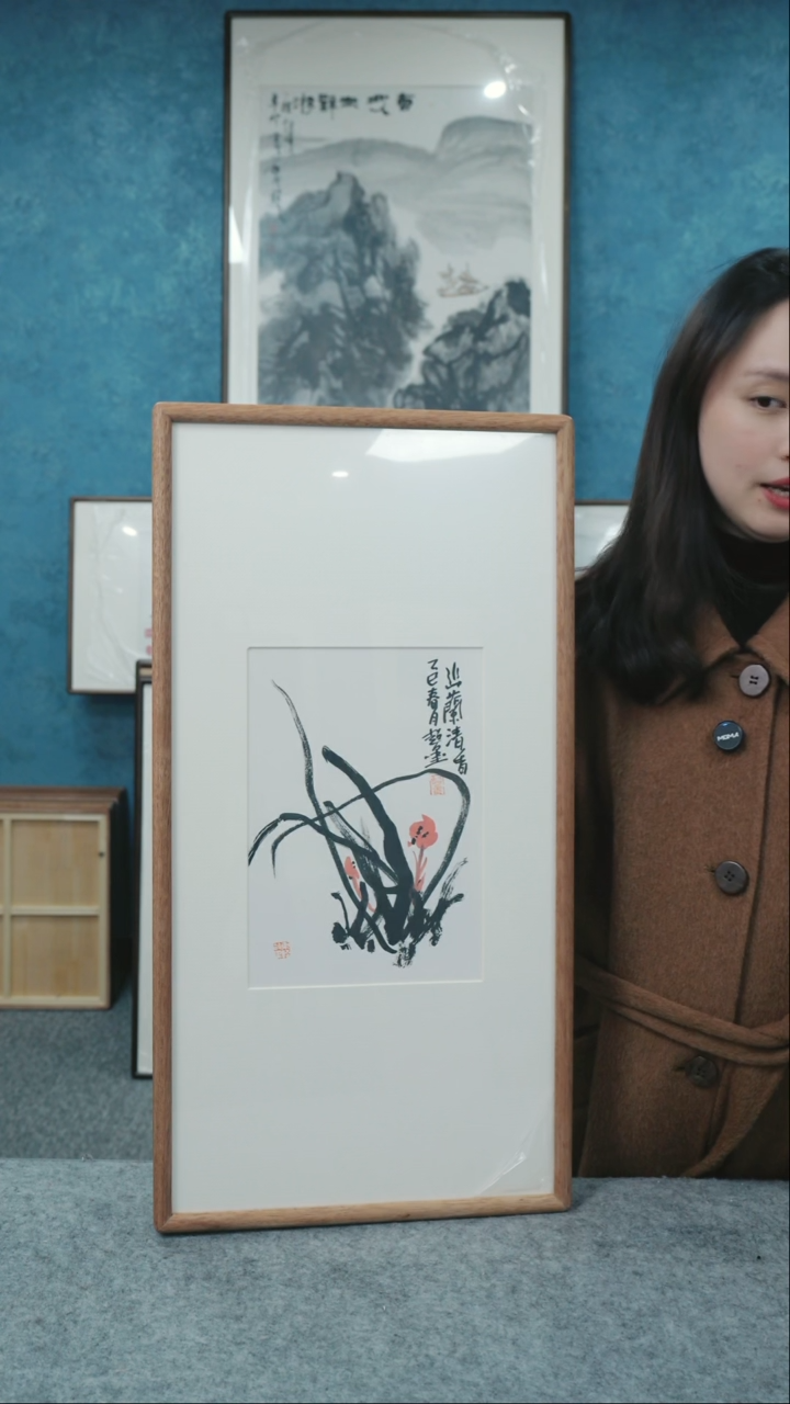 【闪购商品】国画33*66郑志超老师花鸟