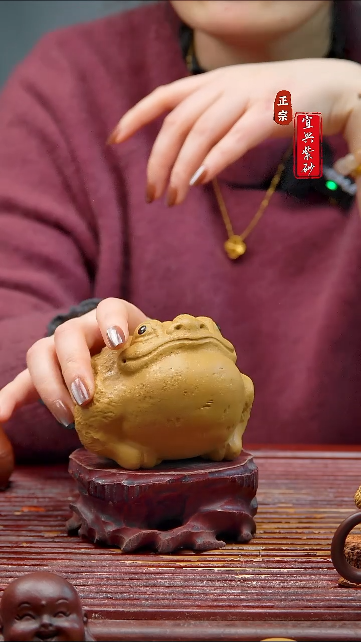 紫砂茶宠宜兴紫砂茶宠摆件