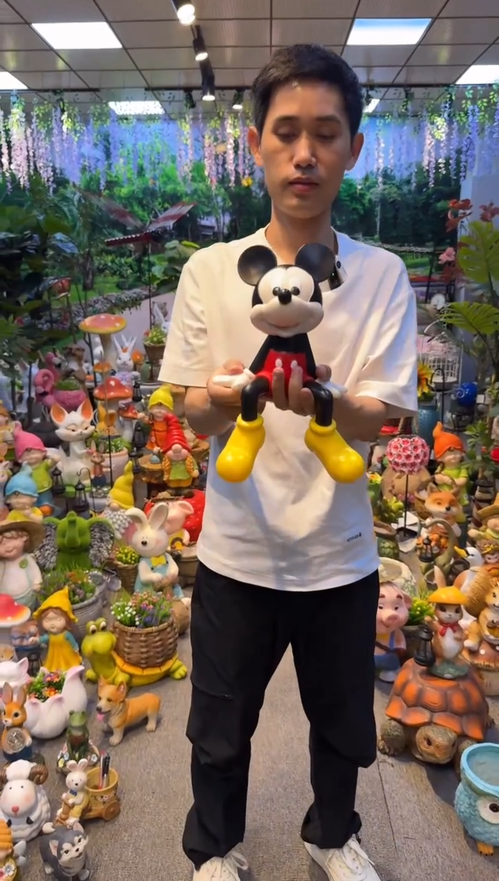 无花朵花园庭院摆件&00&