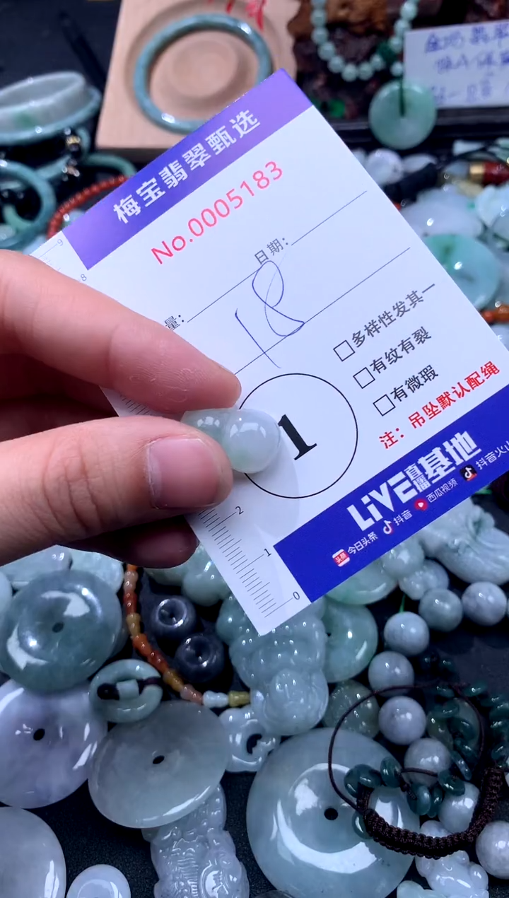 颈饰未镶嵌翡翠早18