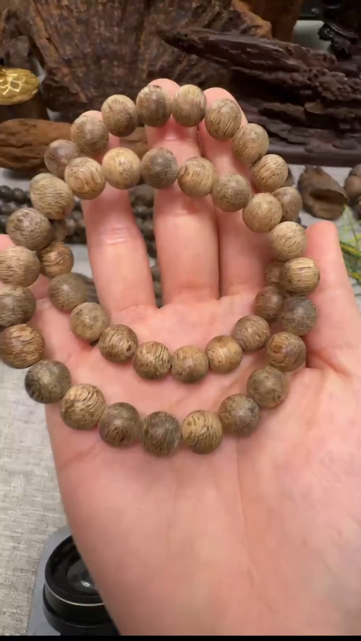 【闪购商品】沉香手串泰国黑棋8mm+单圈多样性发其一