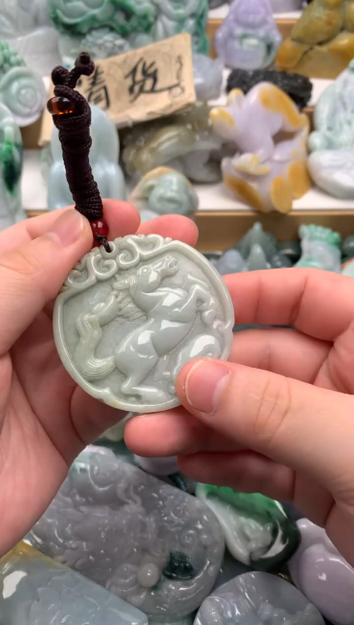 吊坠(不含链)未镶嵌翡翠1