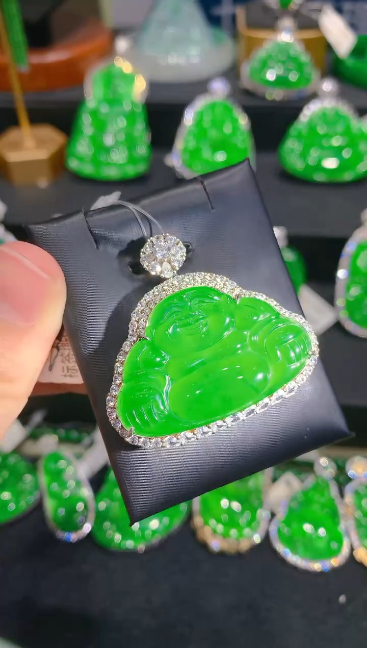 【闪购商品】翡翠颈饰银S925镶嵌24一季