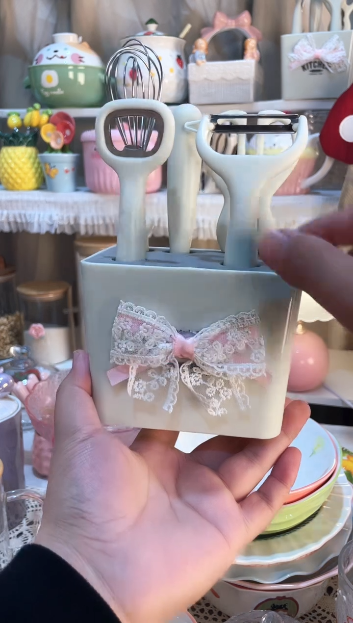 【闪购商品】瓷片厨房五件套 质量好发货快放心拍