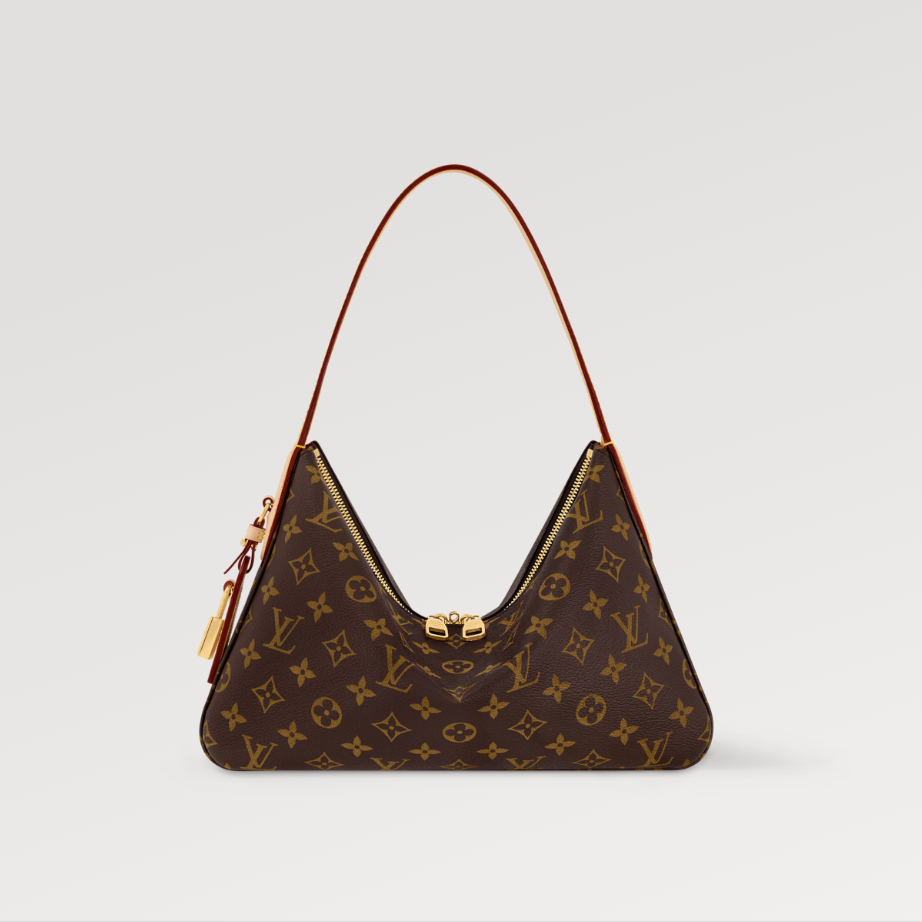 全新未使用 LouisVuitton/路易威登 小花佳珊 小号手袋 皮革C