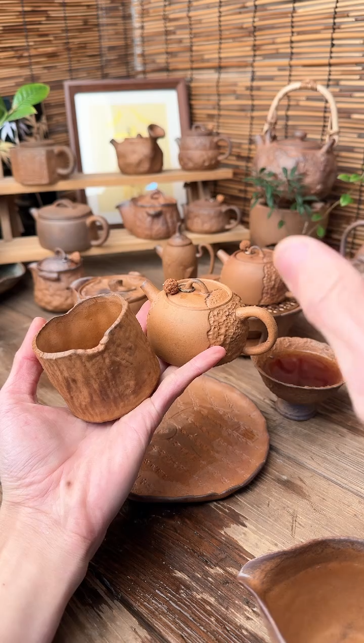 【闪购商品】原矿老岩泥茶具系列