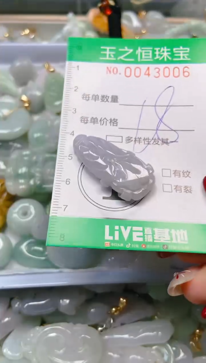 【闪购商品】翡翠颈饰未镶嵌闪购0043006