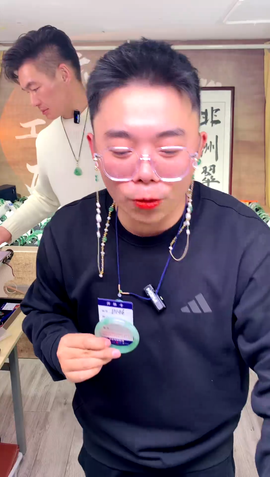 【闪购商品】石英质玉手镯未镶嵌 花羽遇工厂 序号146