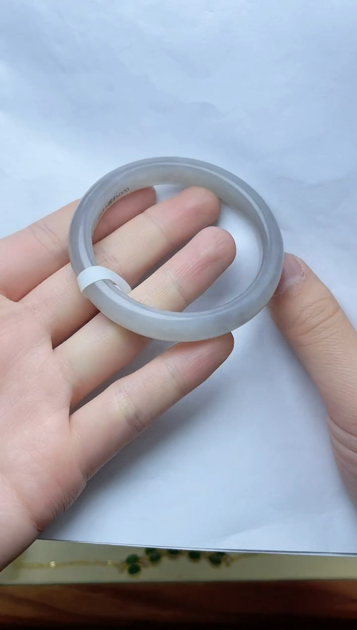 【闪购商品】和田玉手镯未镶嵌53/54圈口kk