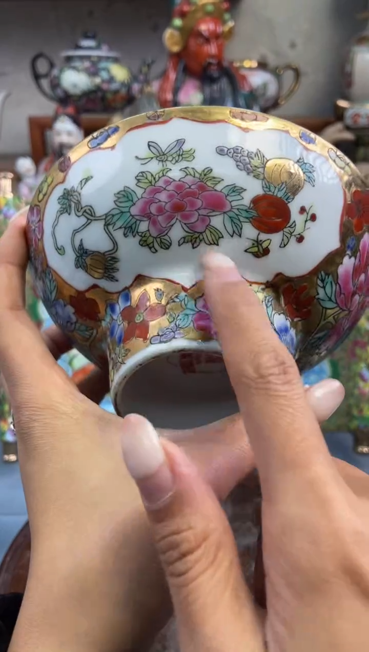 瓷片微瑕慎拍景德镇窑老厂瓷器单件