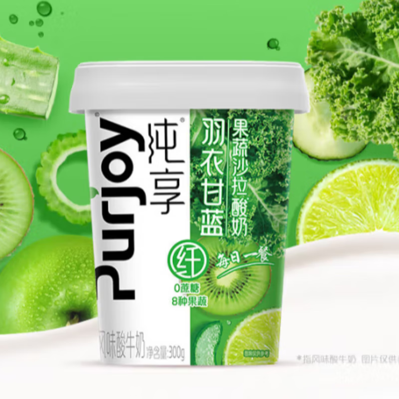 纯享果蔬沙拉酸奶（羽衣甘蓝）300g