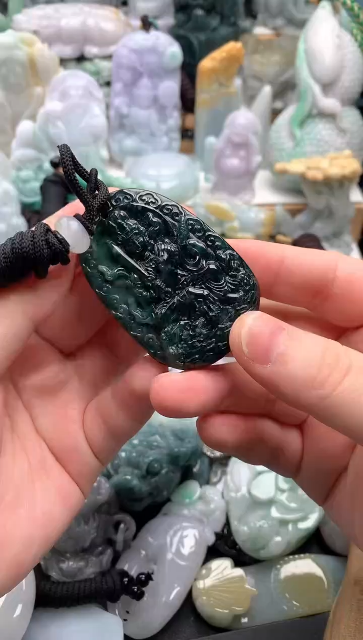 吊坠(不含链)未镶嵌翡翠1
