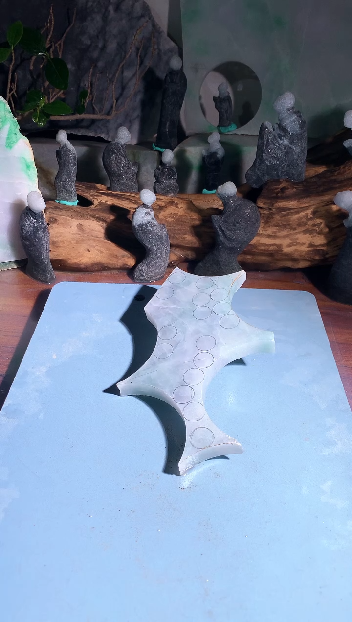 翡翠未镶嵌吊坠(不含链)F336