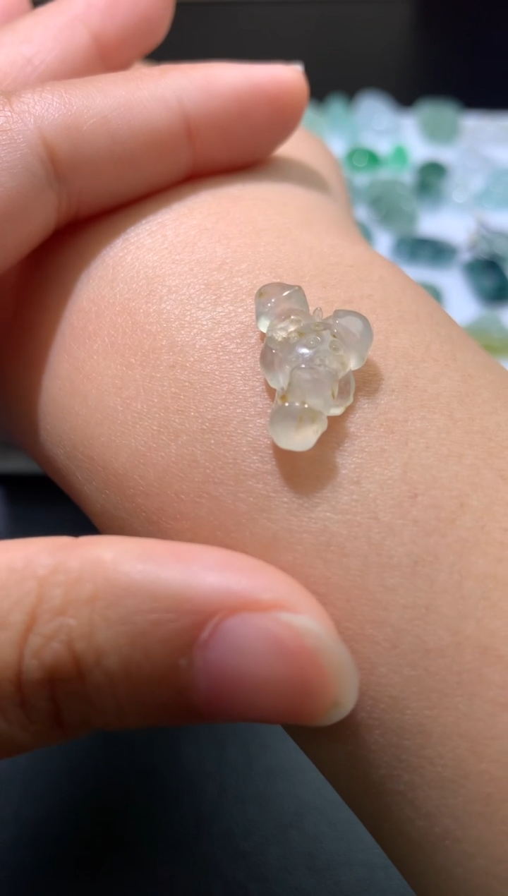 【闪购商品】定制翡翠未镶嵌毛货