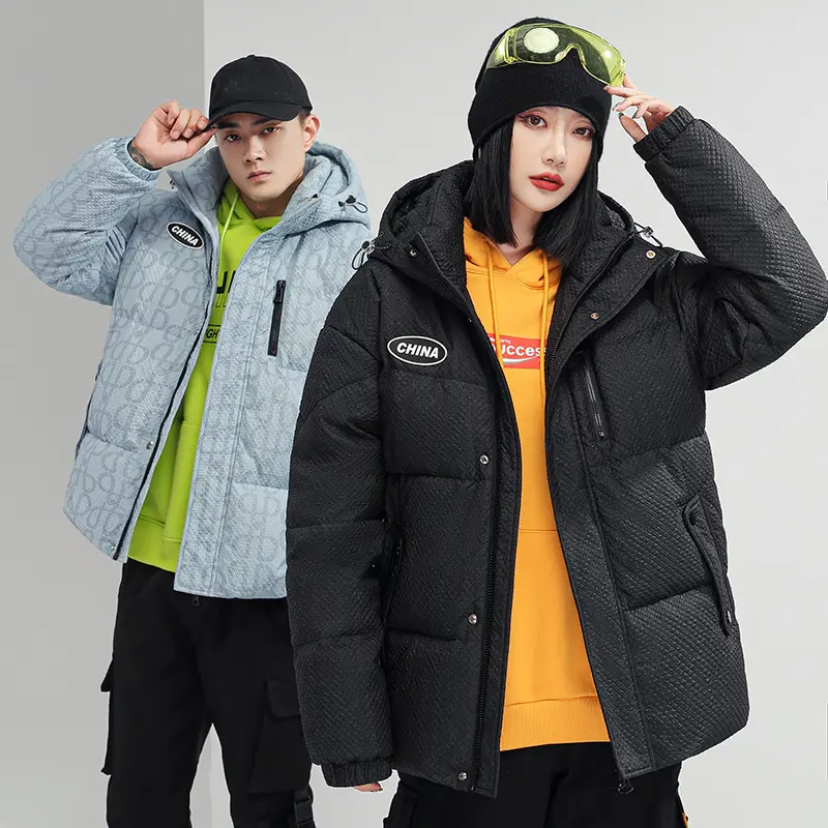 （帅大）991#潮流情侣款长款过膝加厚冬季保暖国标羽服