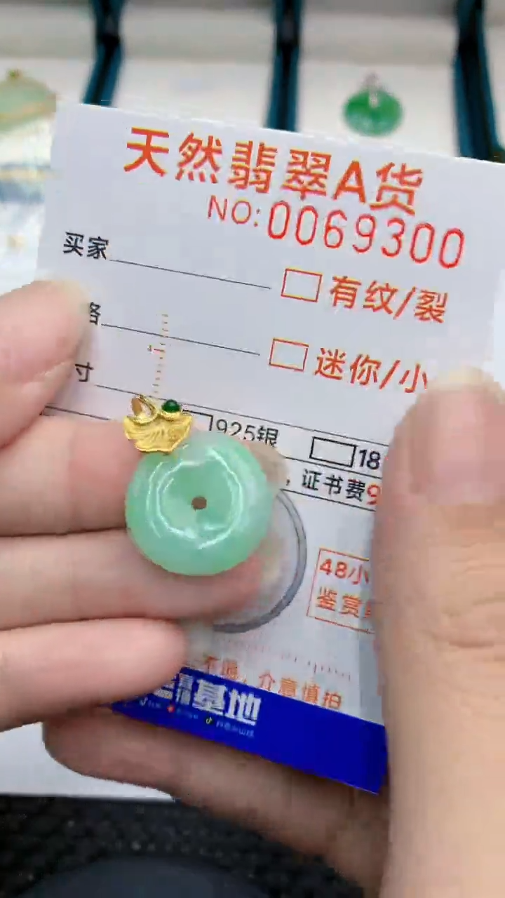 【闪购商品】翡翠颈饰银S925镶嵌            8