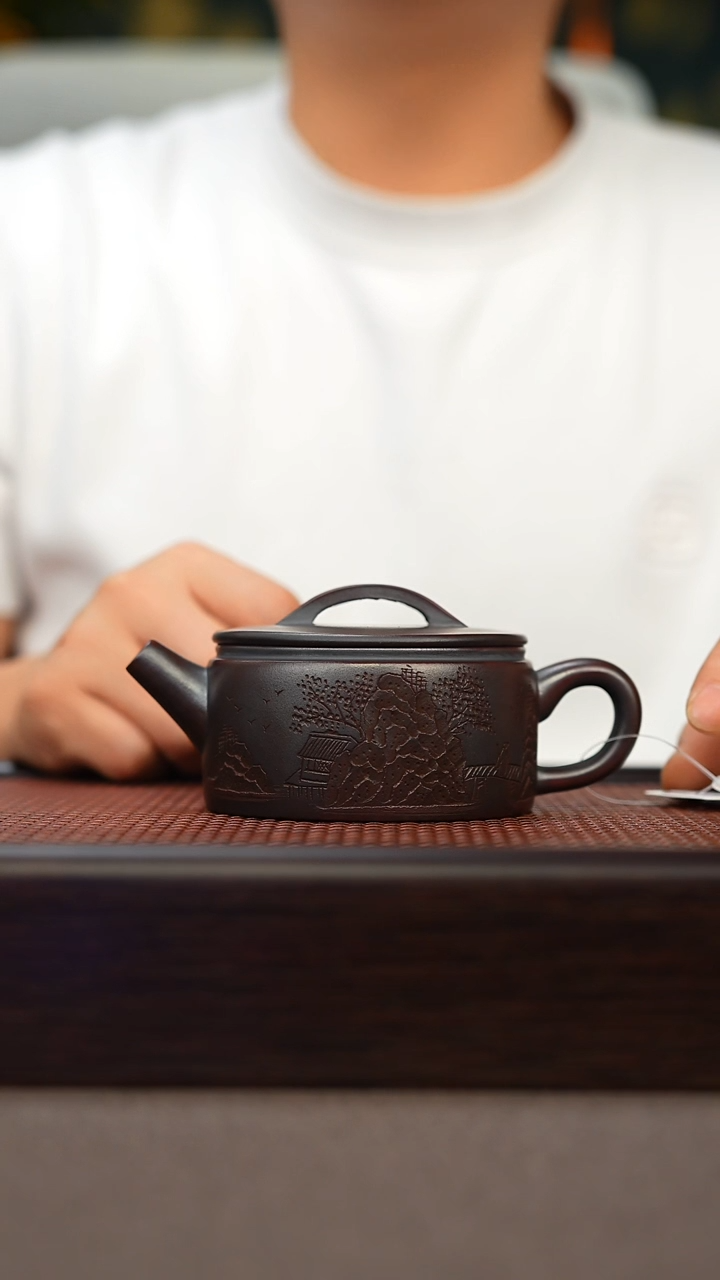 茶壶紫砂原矿紫砂手工茶壶