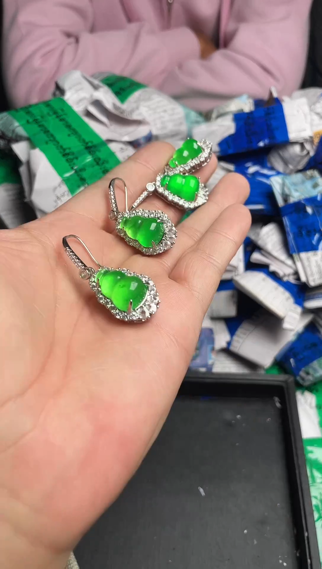 强子收货时尚耳钉GH-26