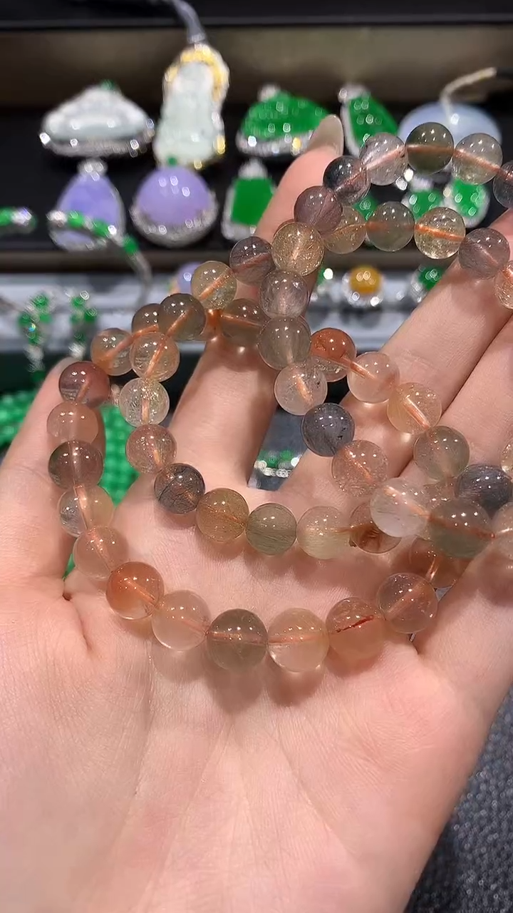 【闪购商品】水晶手链未镶嵌1多人多样性随机发货1件