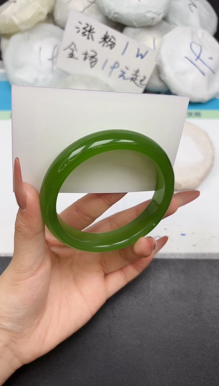 未镶嵌手镯石英质玉152-63-64