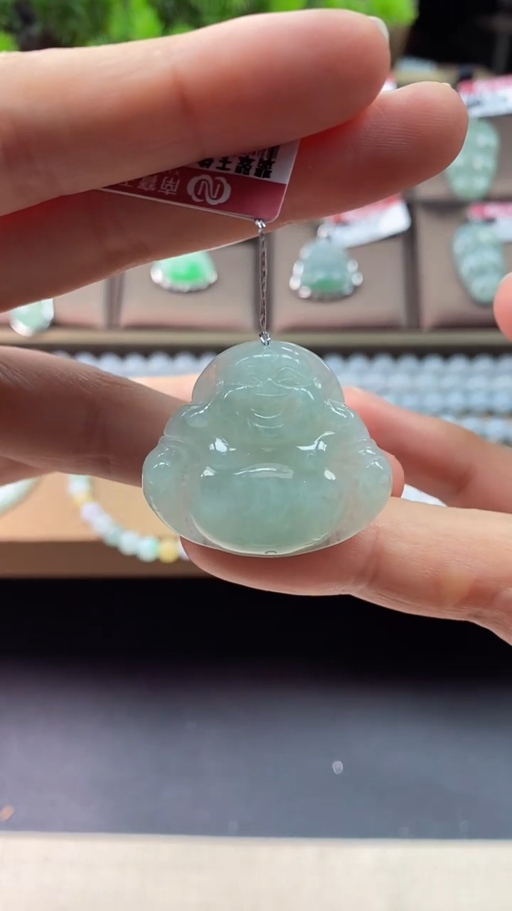 【闪购商品】翡翠颈饰未镶嵌佛公