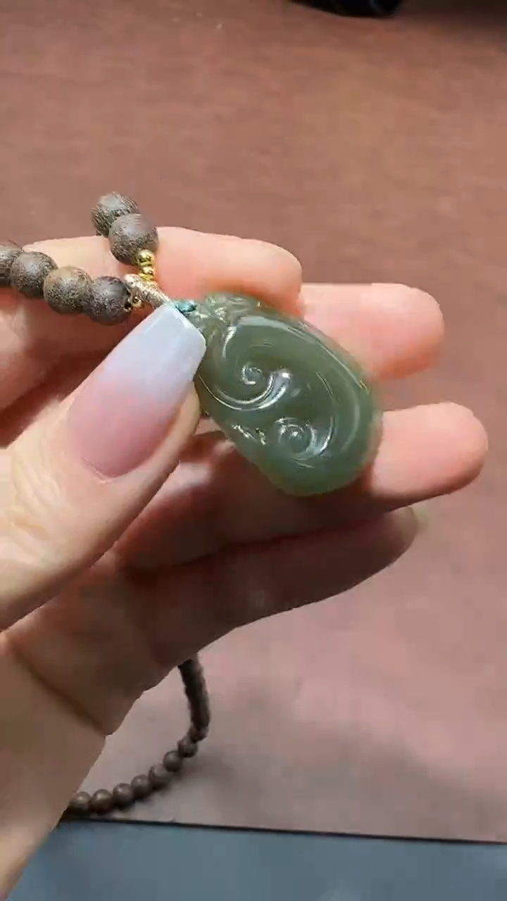 颈饰未镶嵌和田玉  B5829 多样性发货其一