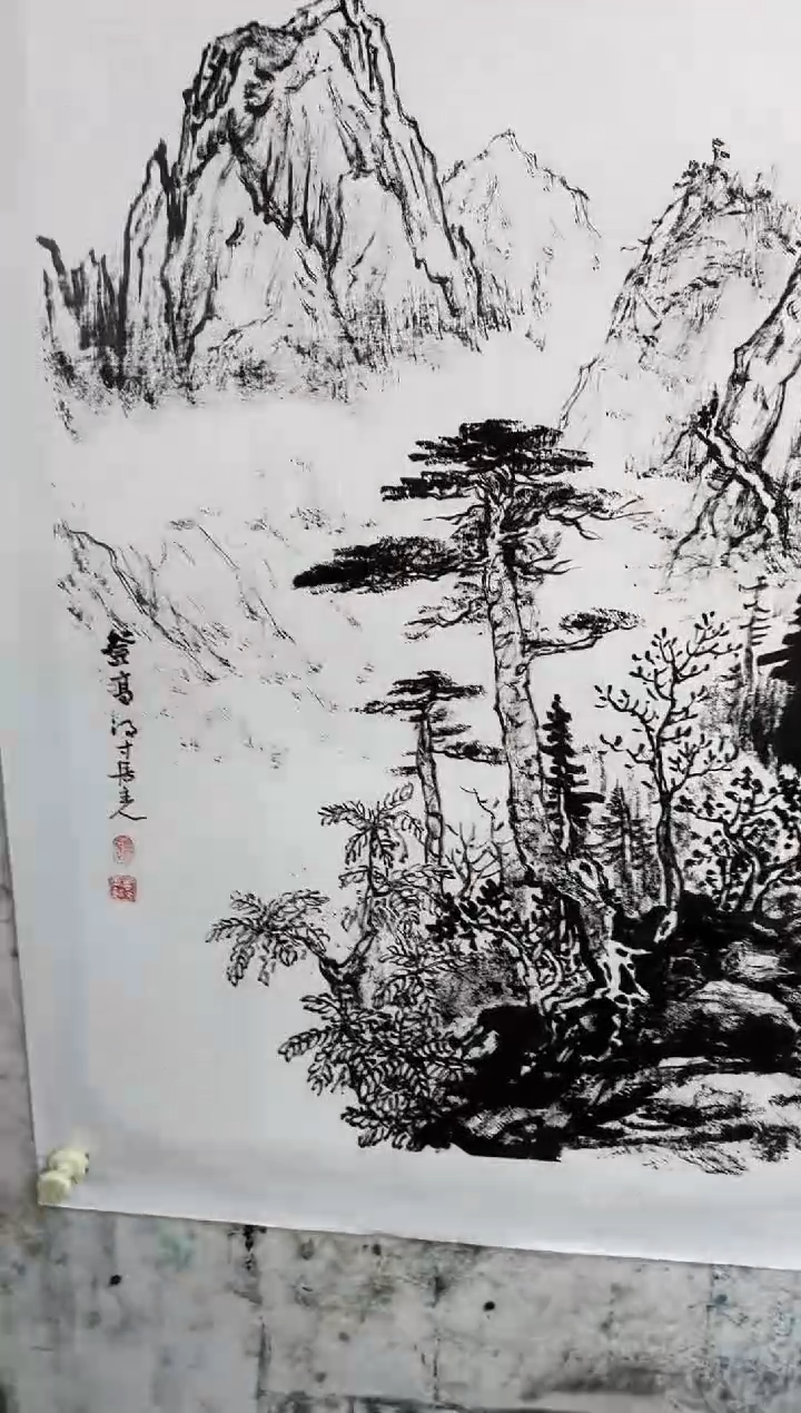 【闪购商品】国画曾文田教授绘画作品