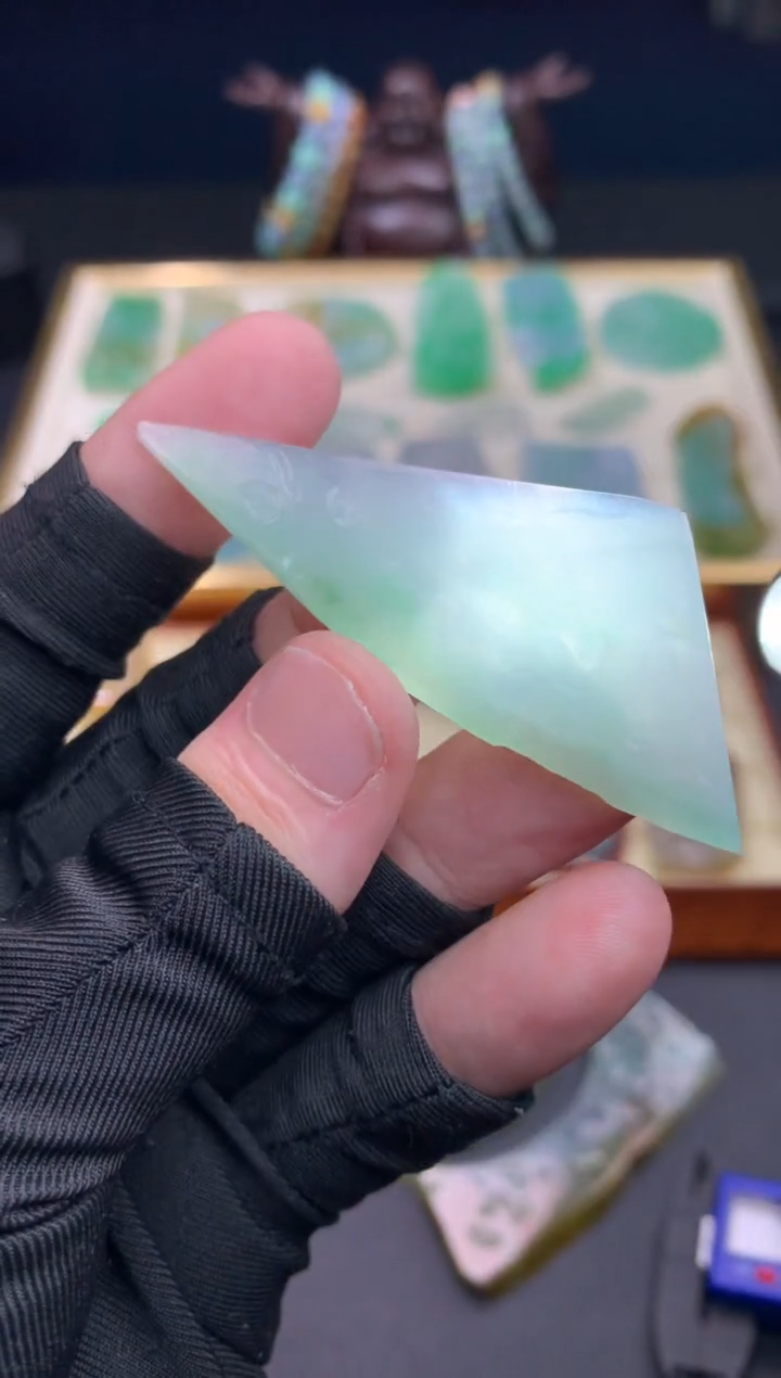 定制翡翠未镶嵌天然翡翠裸石