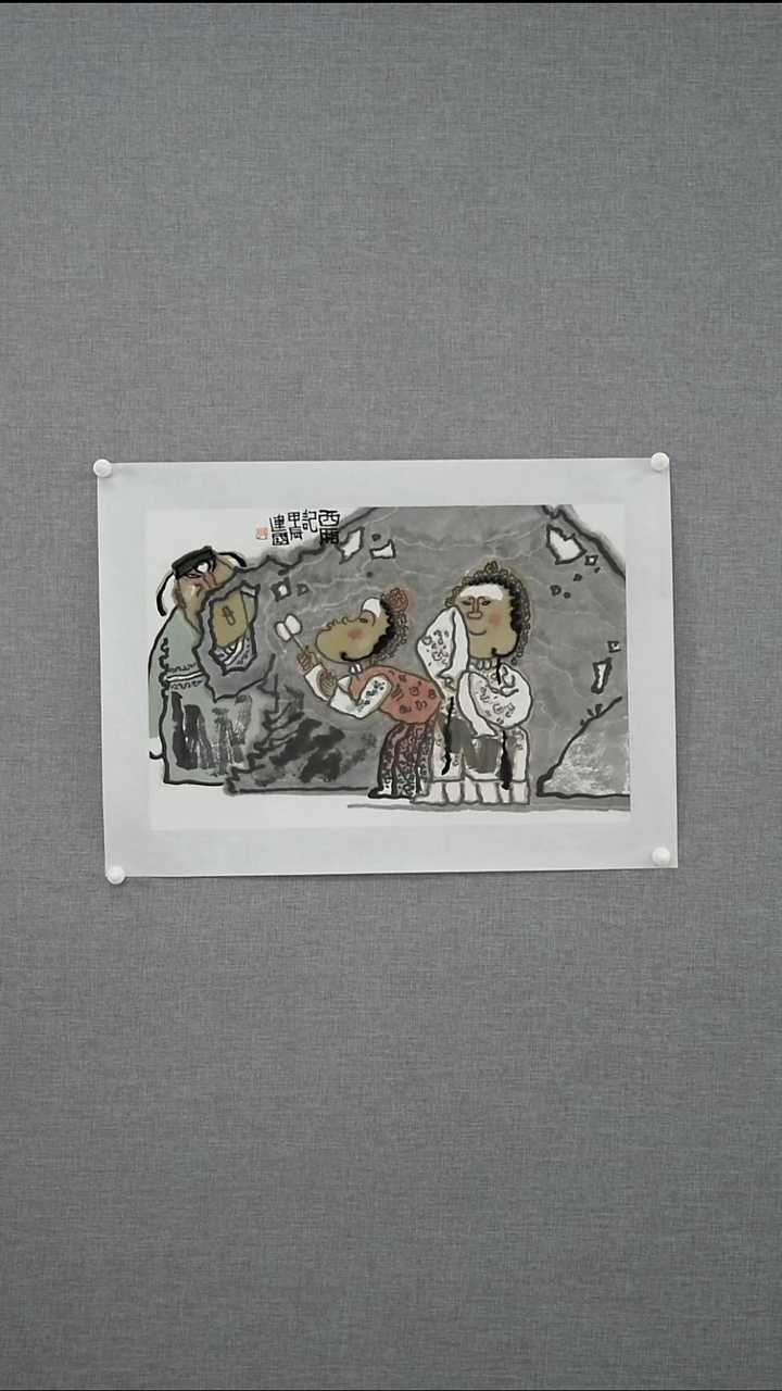 【闪购商品】绘画郭建国-人物-1.5平尺-04