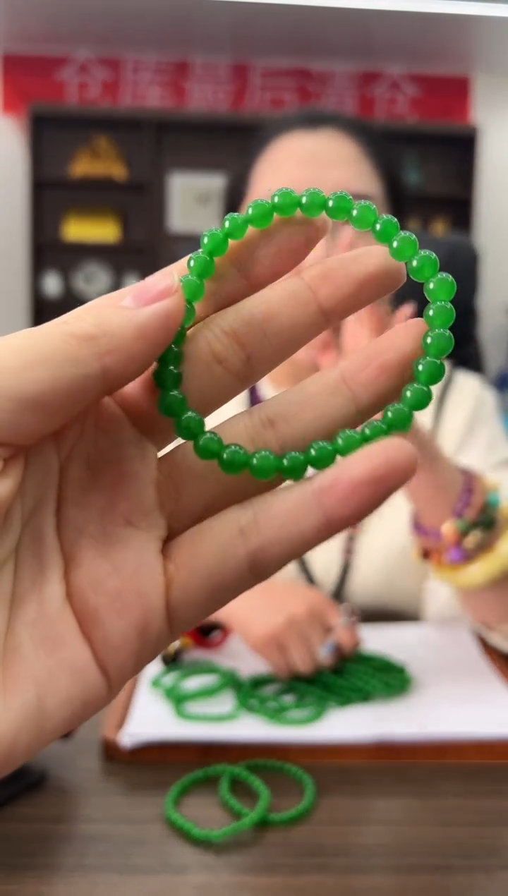 【闪购商品】翡翠手链未镶嵌HF412S98