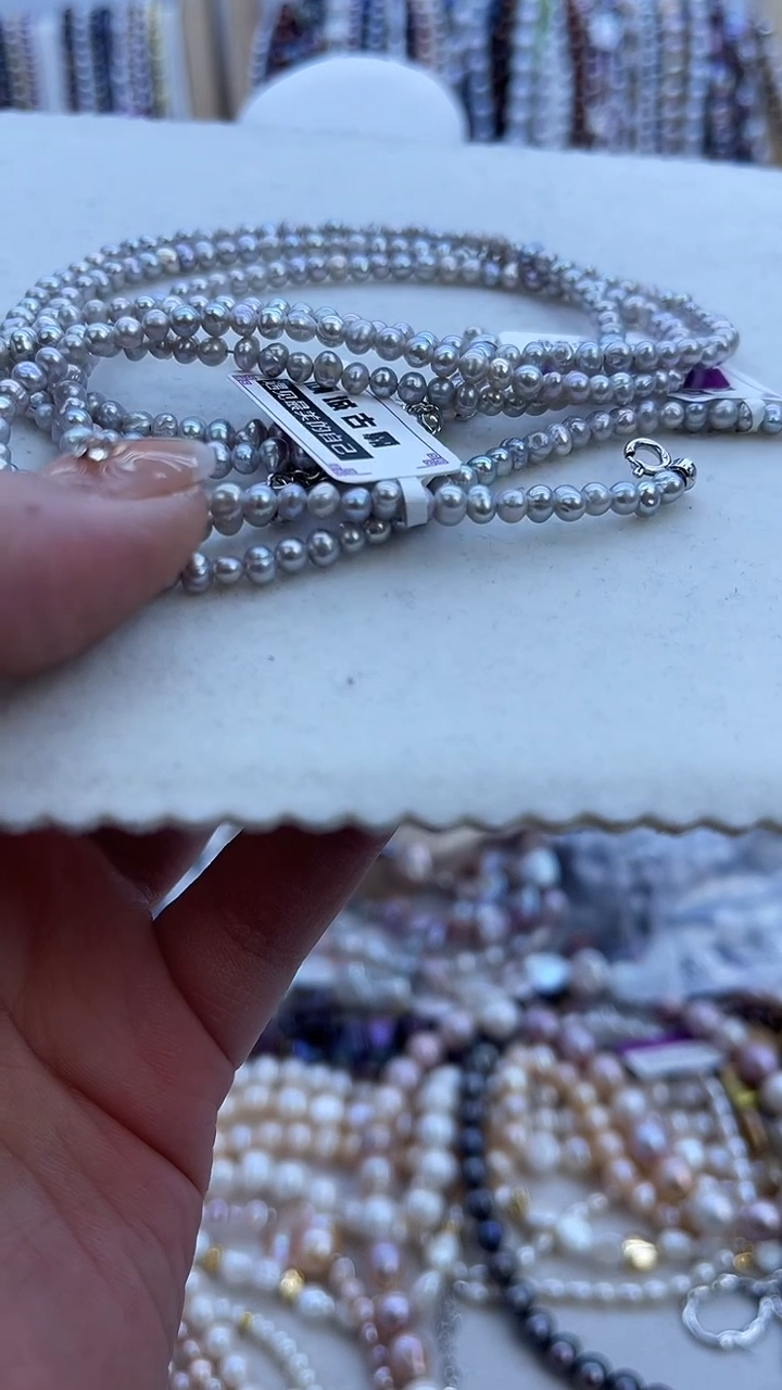 【闪购商品】淡水珍珠项链未镶嵌732多样性发货 发其一