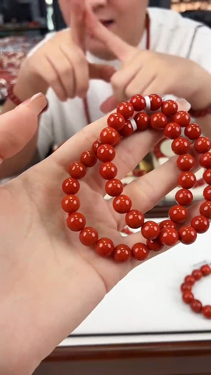 南红玛瑙瓦西手串8+未镶嵌（多样式发其一）