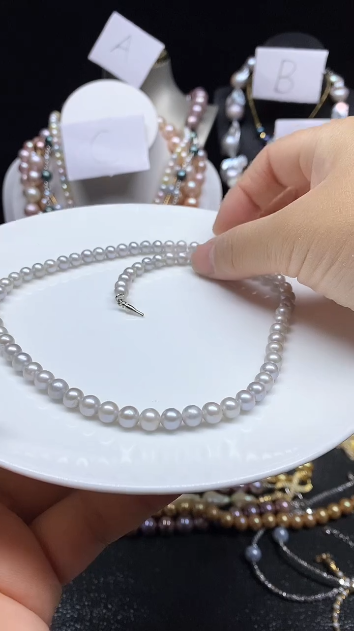 【闪购商品】淡水珍珠颈饰未镶嵌多人