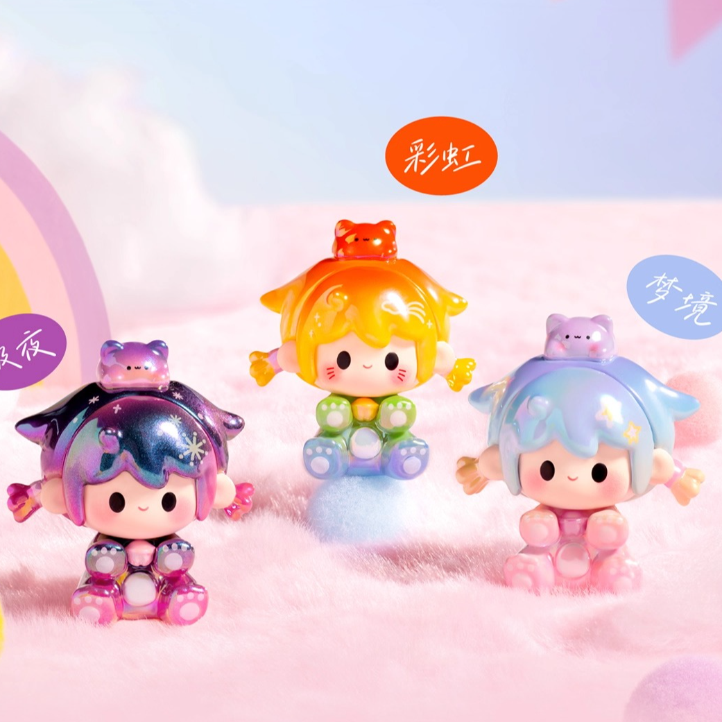 【代拆】UU初代和小喵的出行时光萌粒悠悠TOY盲盒盲袋公仔摆件礼物