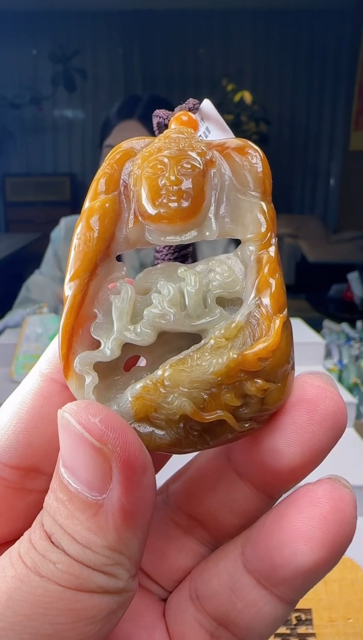 颈饰未镶嵌翡翠刀****神ZM@@685320.