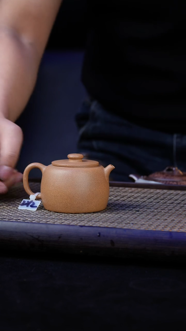 【闪购商品】紫砂茶壶黄金段-巨轮【约140cc】