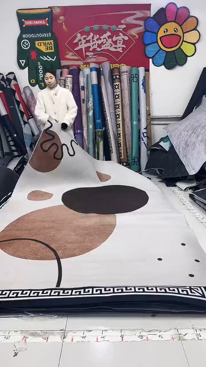 棉麻绒019 200*300