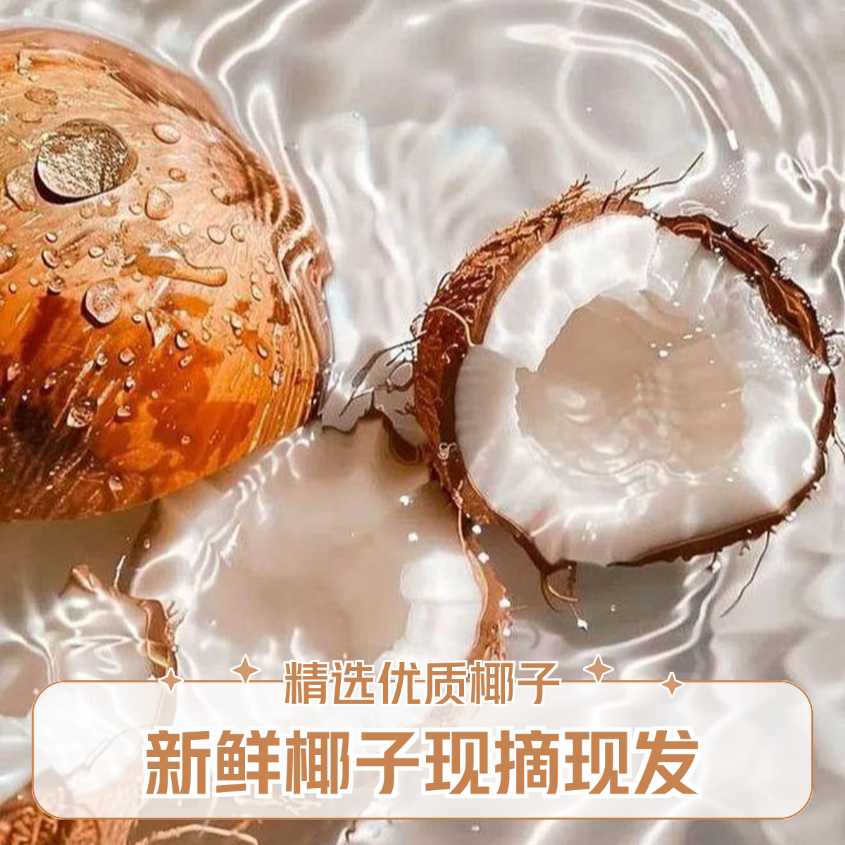纯正泰国椰子1个