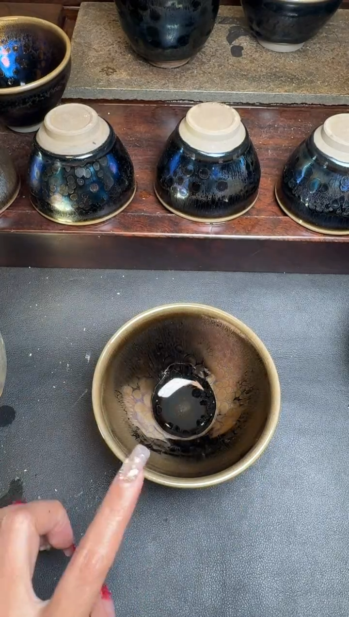 【闪购商品】茶盏建盏故事徐祖亮极曜173