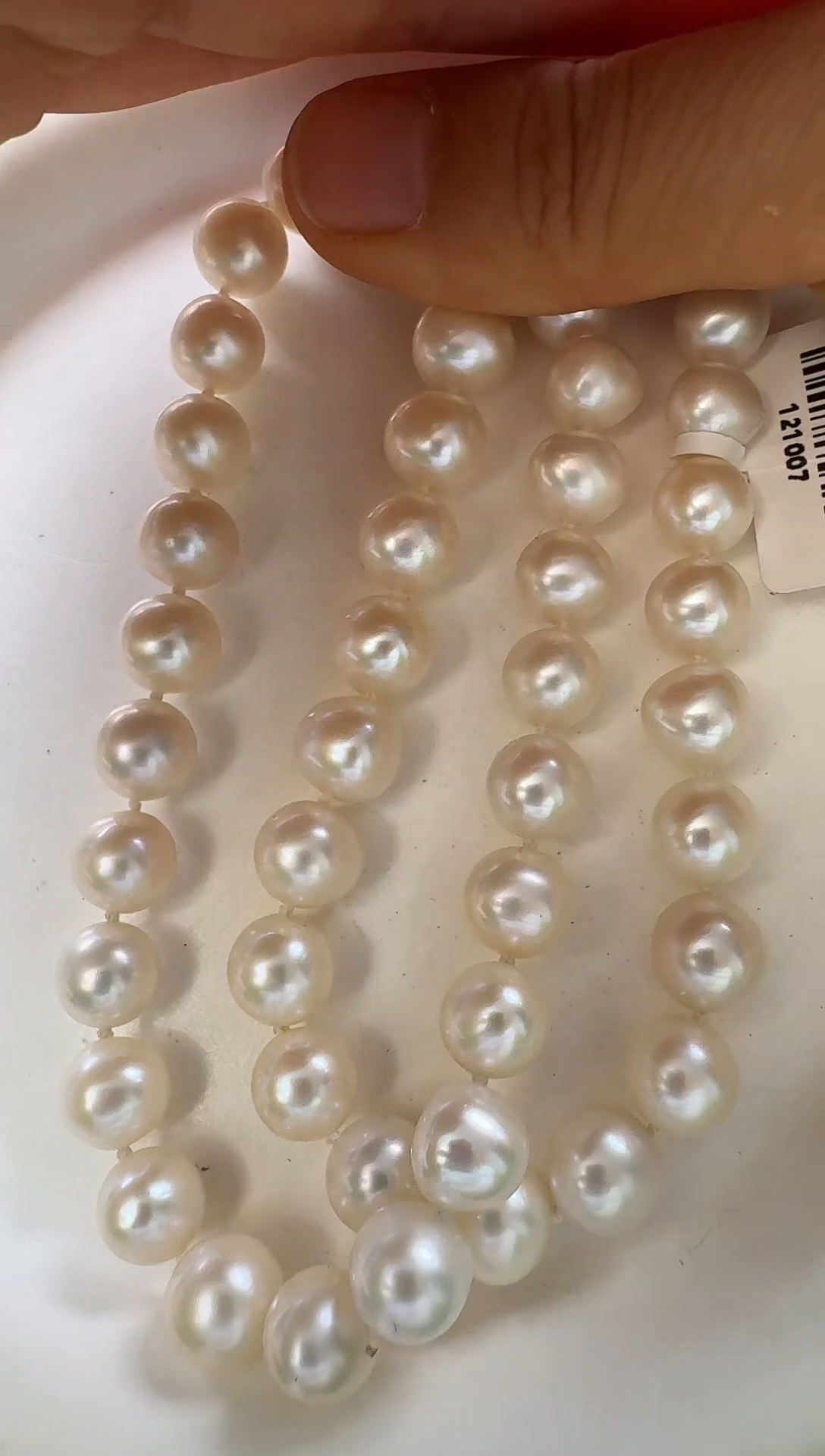 颈饰未镶嵌淡水珍珠9-10mm无核