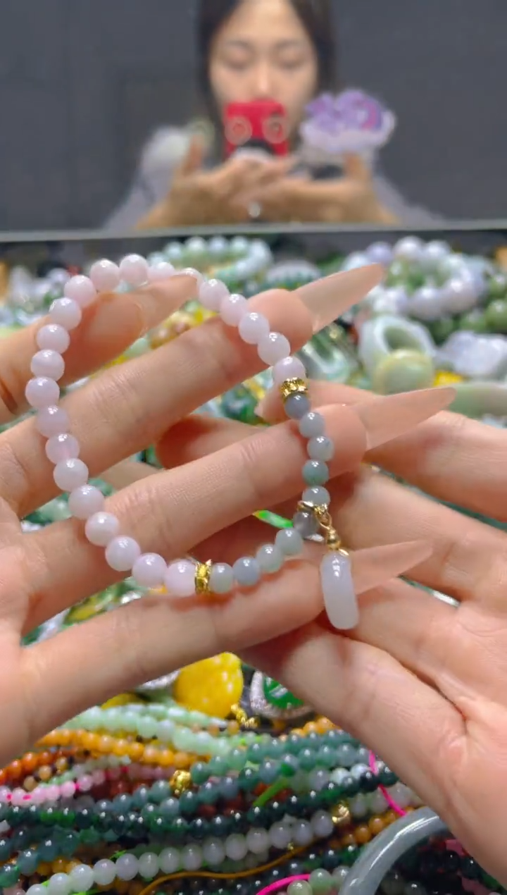 颈饰未镶嵌翡翠5MM