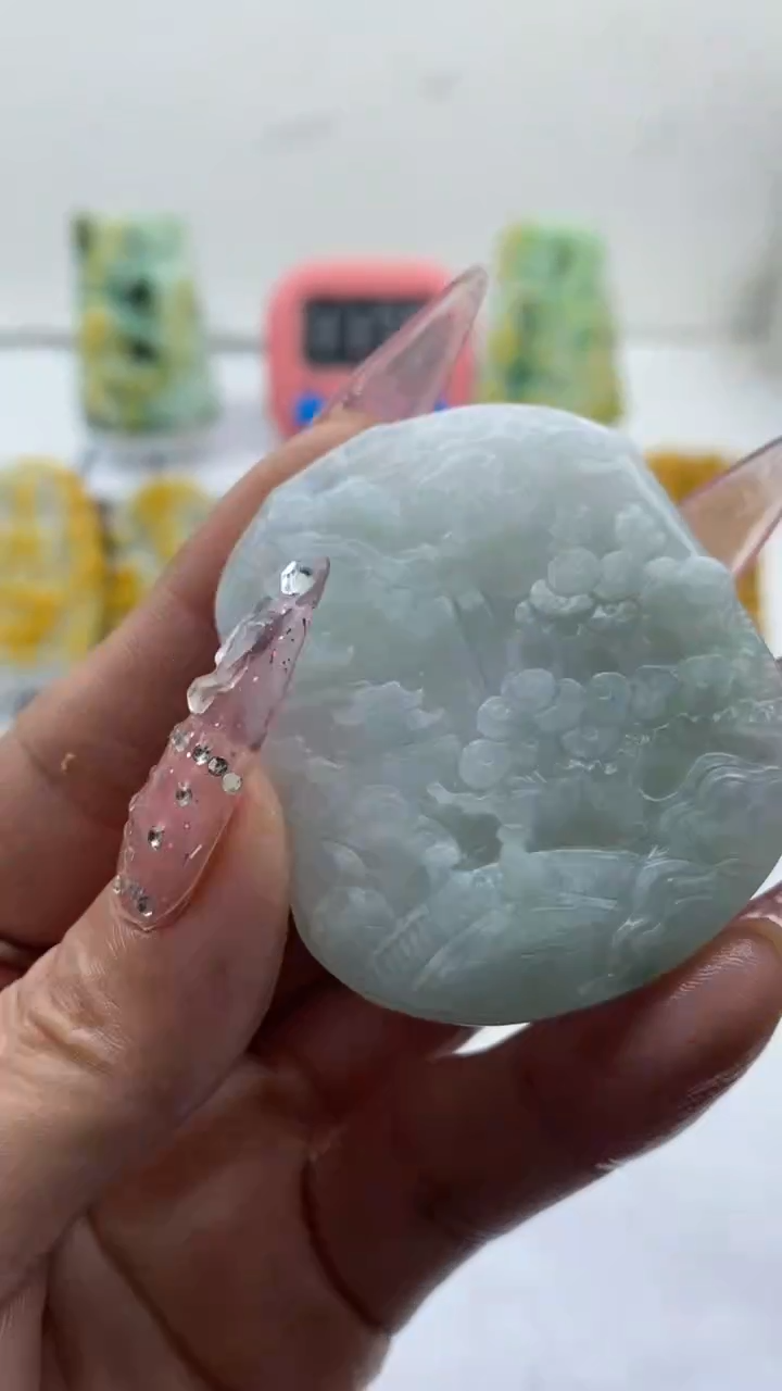 【闪购商品】翡翠颈饰未镶嵌挂件