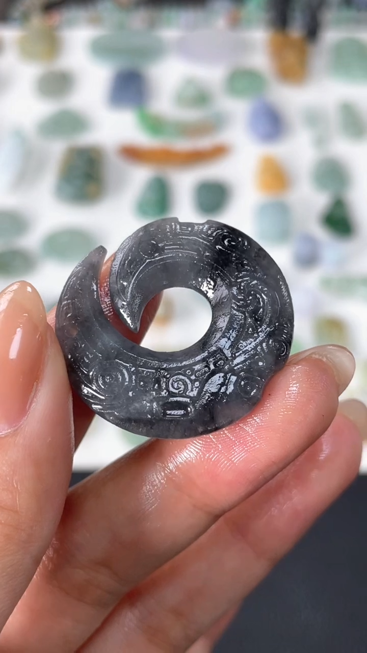 【闪购商品】定制翡翠未镶嵌回旋镖180+18