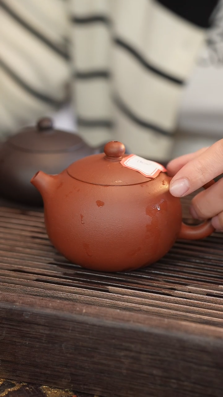 茶壶紫砂西施 宽口 