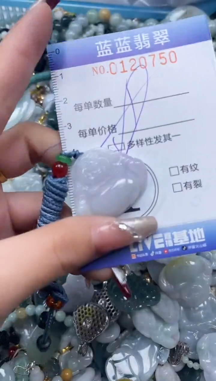 【闪购商品】翡翠颈饰未镶嵌闪购0120750多样性发其一