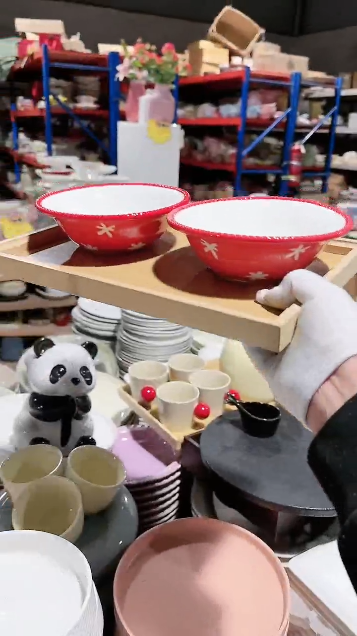 【闪购商品】瓷片2个碗微瑕 凑满20元包邮