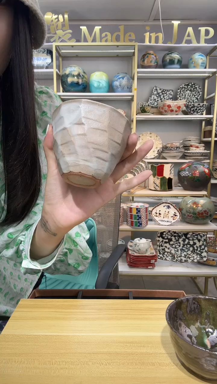 瓷灶师窑自然流茶杯280ml一只