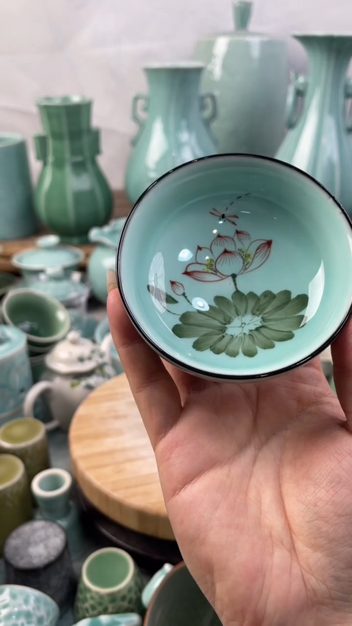 【闪购商品】特价福利 微瑕 慧仙青瓷