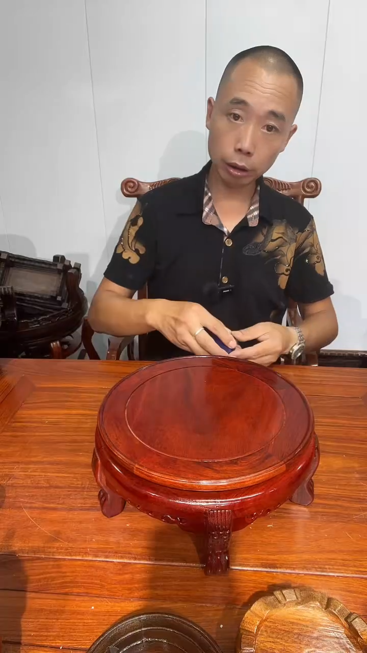 木非花虎头几25*28.5*12